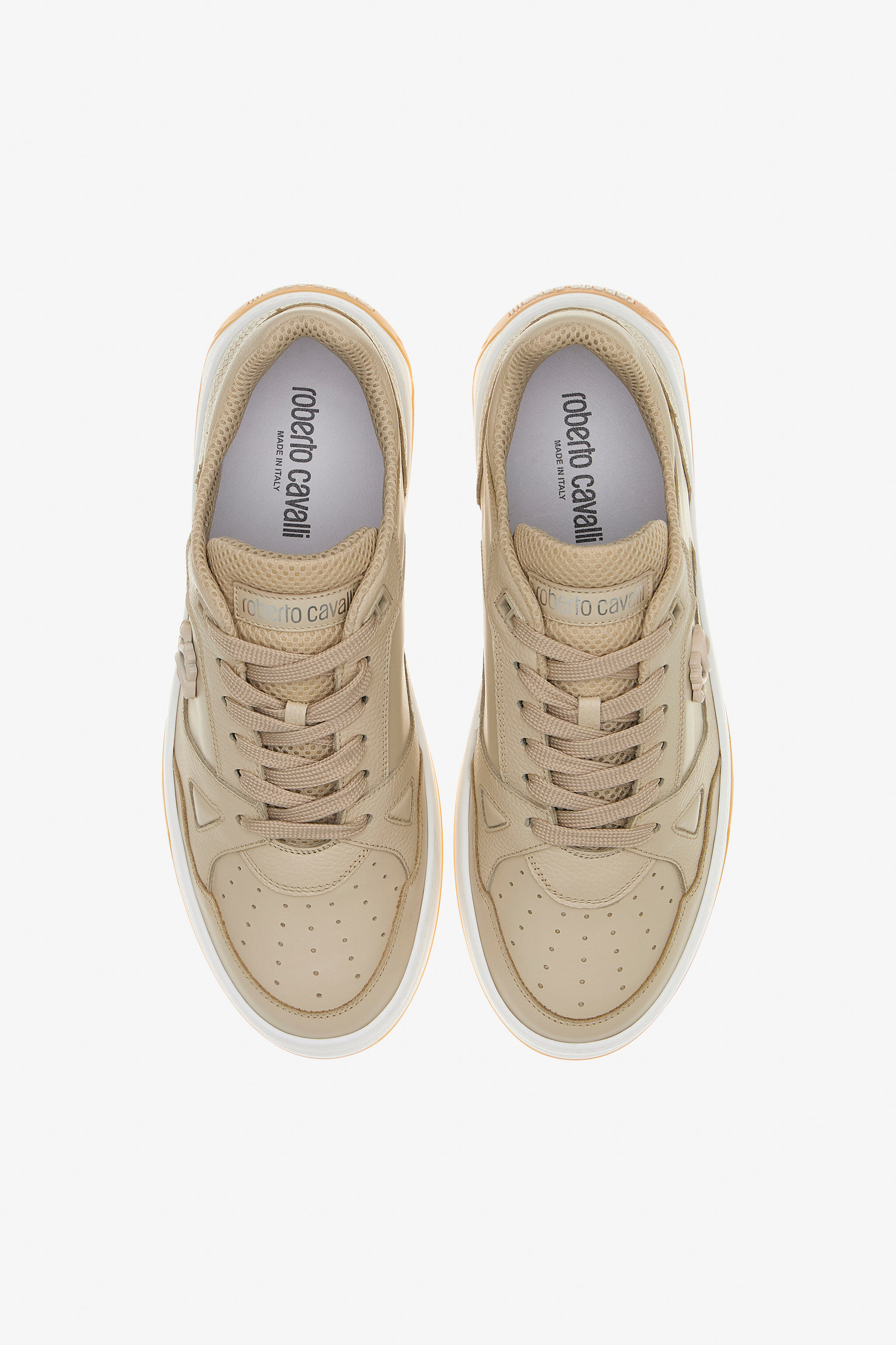 RC RC logo Sneakers RC RC logo Sneakers Light Brown SRS045-PZA01