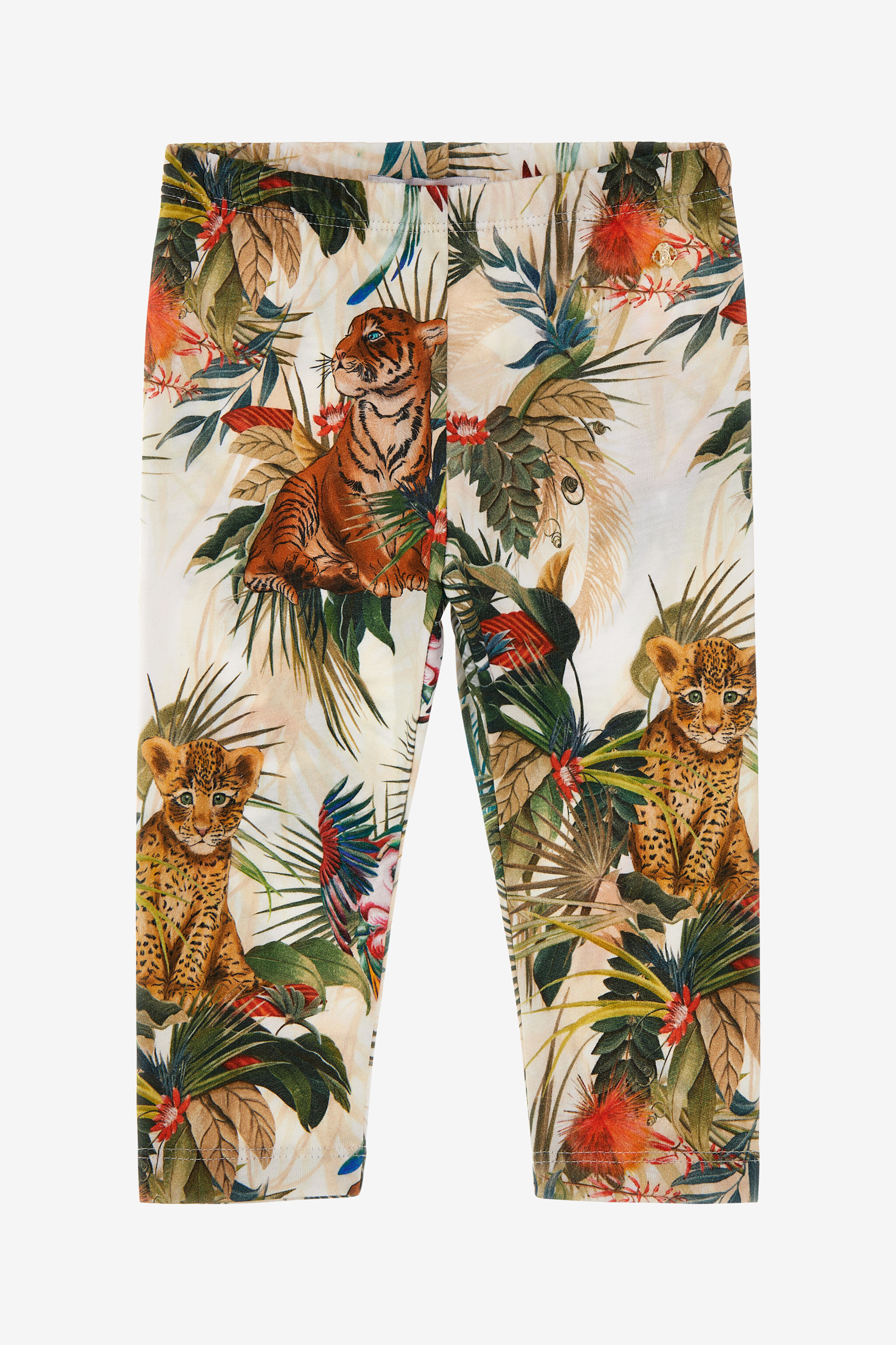 JU Hose mit Jungle-Skin-Print JU Hose mit Jungle-Skin-Print Grün SJT249-JFI95