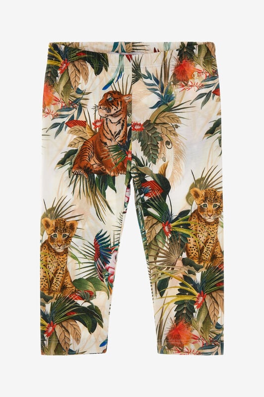 JU Hose mit Jungle-Skin-Print JU Hose mit Jungle-Skin-Print Grün SJT249-JFI95