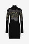 RC Mini dress with snake print Dark green TWM100-MA012