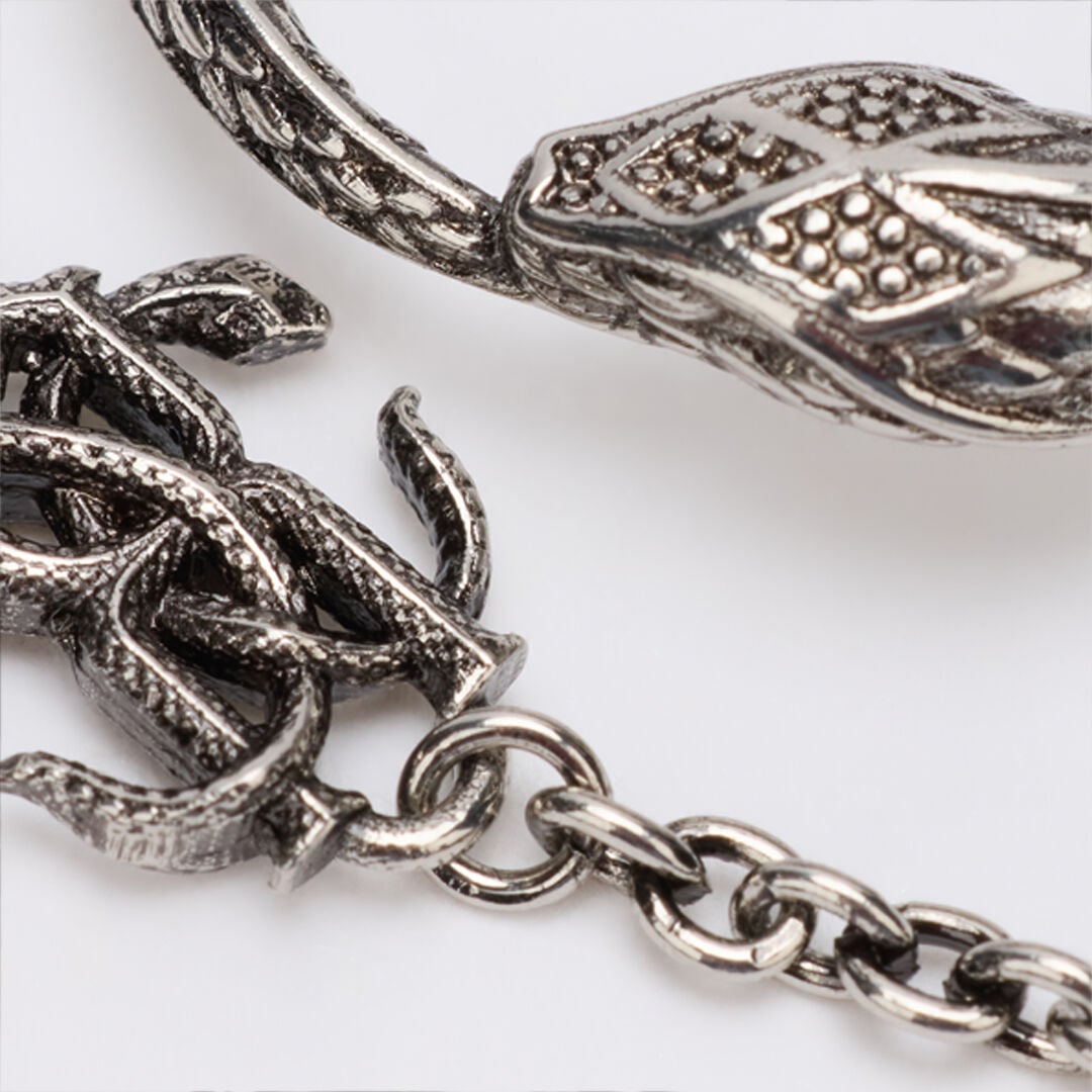 RC Snake Tie Clip RC Snake Tie Clip Silver URG007-AM258
