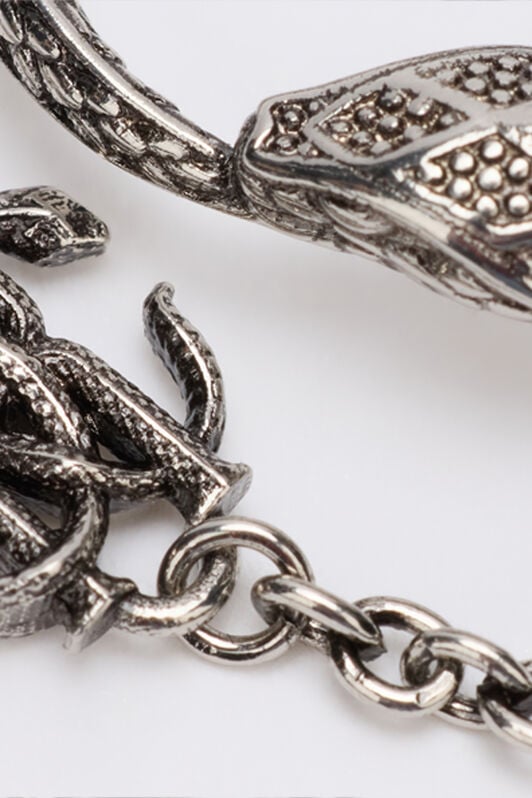 RC Snake Tie Clip RC Snake Tie Clip Silver URG007-AM258