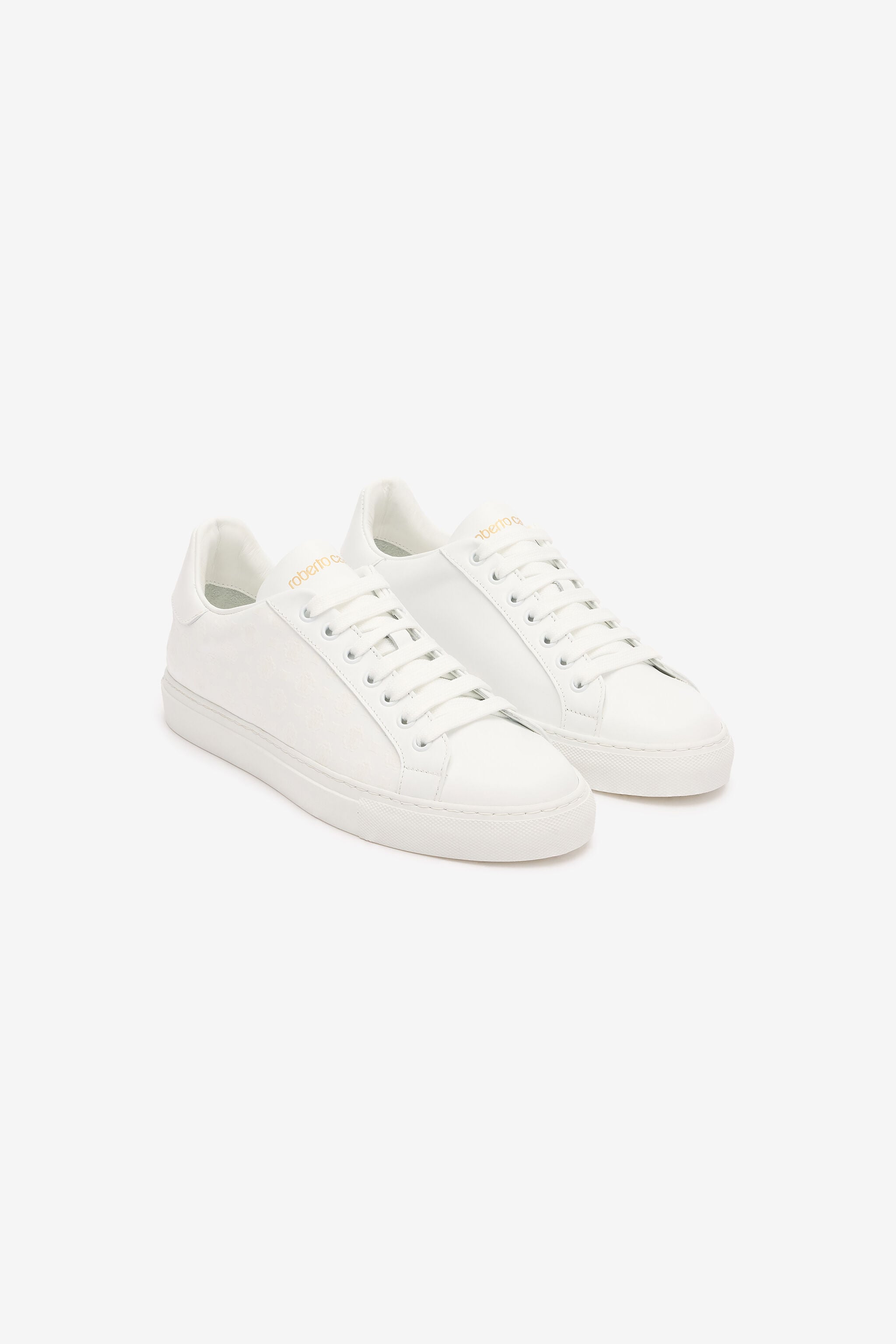 RC Sneakers with All-Over RC Monogram White POS01C-PZ085