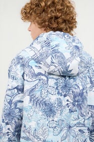 JC Sudadera Reversible Con Capucha Azul oscuro UFT076-UF114