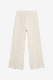 JU Wide cotton trousers AVORY VJT23E-5OO52