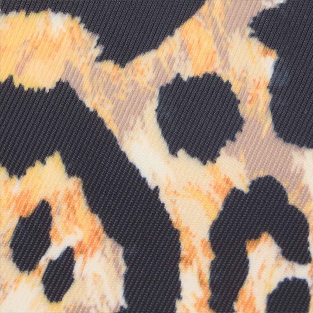 JC Marsupio con stampa Leopard e patch logo Marron clair SFB007-SF338