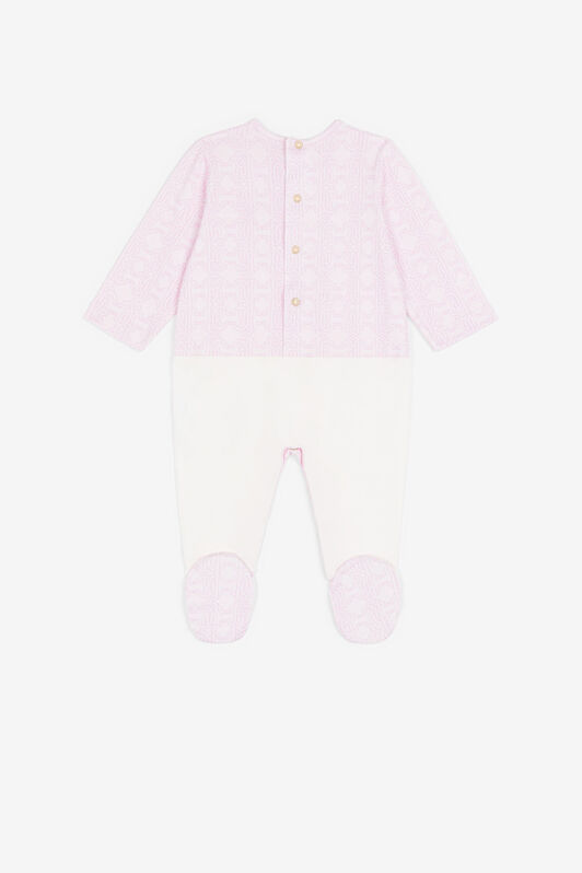 JU Babywachstums-Set mit RC-Monogramm JU Babywachstums-Set mit RC-Monogramm Rosa PJT855-JV025