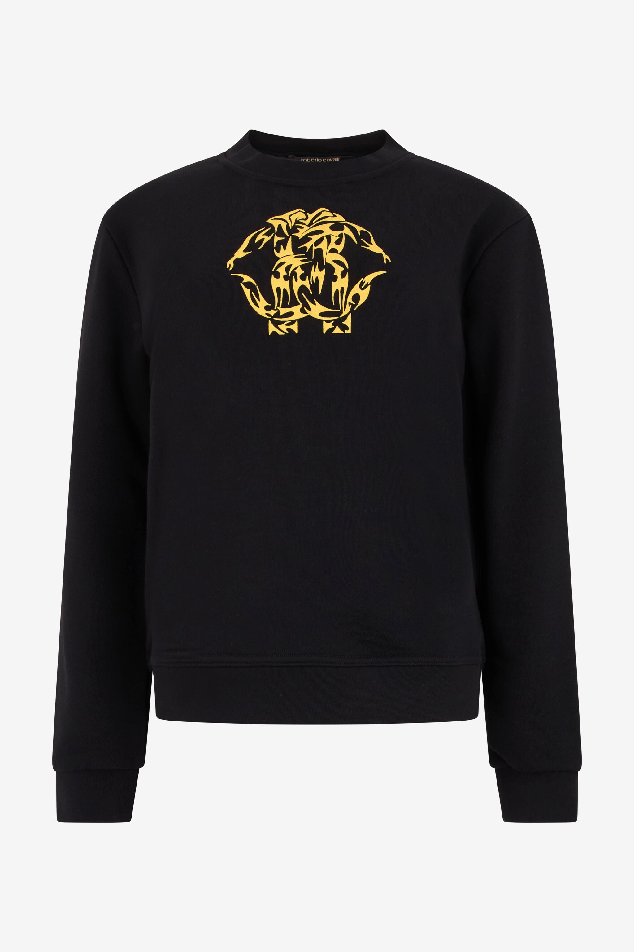 RC Schwarzes Rundhals-Sweatshirt mit Logo RC Schwarzes Rundhals-Sweatshirt mit Logo BLACK TOT66B-CF052