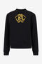 RC Schwarzes Rundhals-Sweatshirt mit Logo RC Schwarzes Rundhals-Sweatshirt mit Logo BLACK TOT66B-CF052