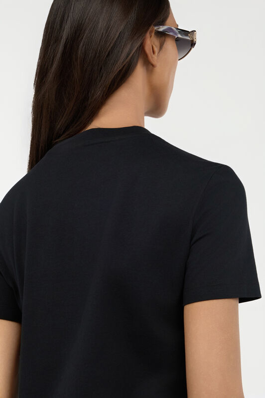 JC T-Shirt Noir JC T-Shirt Noir 899 BLACK + 900 SILV VFT192-VF315
