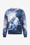 RC Sweatshirt with Denim Wild Leda print RC Sweatshirt with Denim Wild Leda print Dark blue RWT64C-2OI16