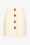 RC Skirt with jewels buttons RC Skirt with jewels buttons Elfenbein TWT303-VI037