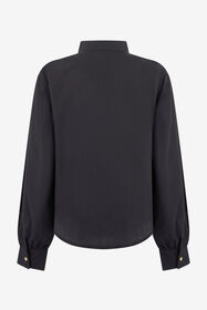 RC Camicia Nera con Bottoni Dorati BLACK TOT70B-FA005