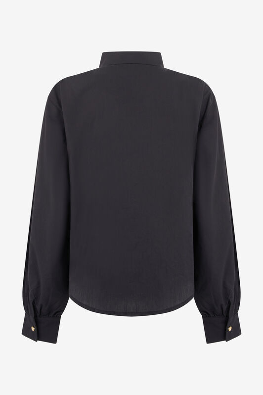 RC Camicia Nera con Bottoni Dorati RC Camicia Nera con Bottoni Dorati BLACK TOT70B-FA005