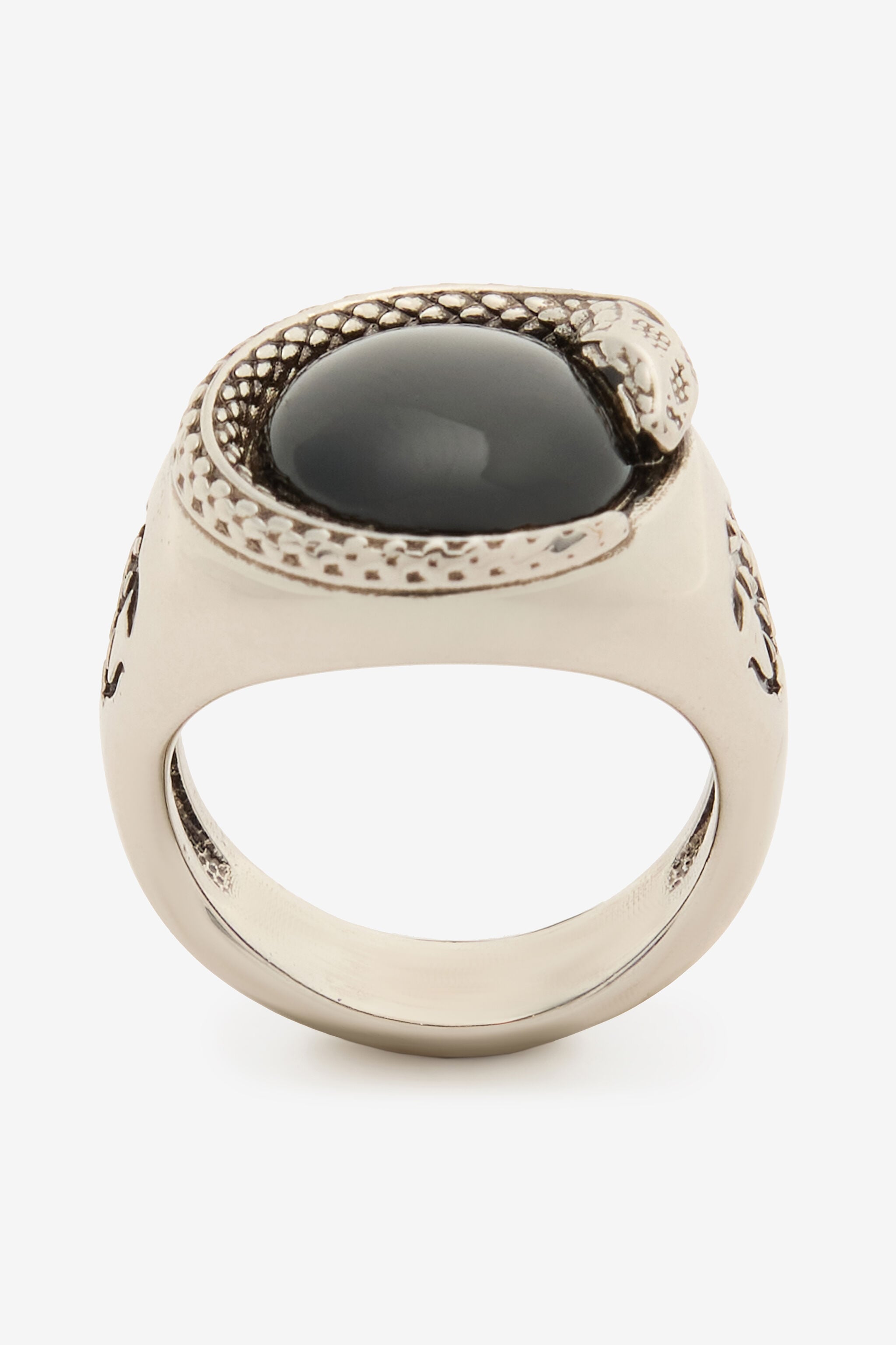 RC Cocktail Ring With Snake RC Cocktail Ring With Snake Silver URG009-AM021