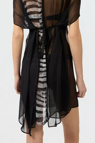 RC Zebra Print Kaftan BLACK/WHITE SOW00H-SE001