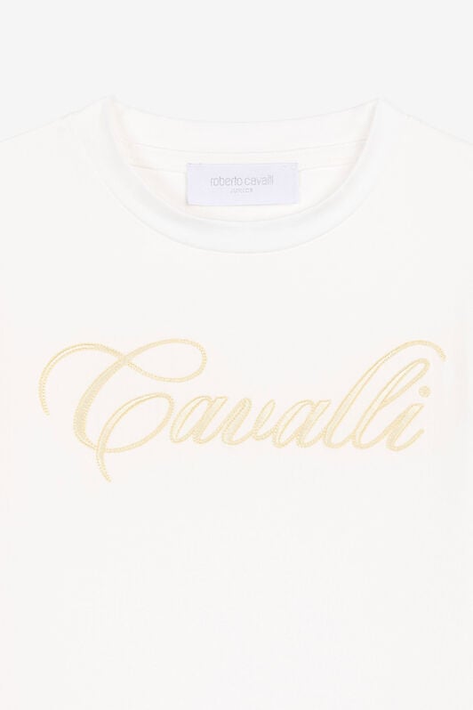 JU Lace-Trimmed T-Shirt JU Lace-Trimmed T-Shirt White OJT610-ISA2J