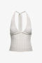 RC Crochet Halter Top White TKM600-MI011