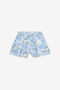 JU Shorts aus Baumwolle mit Plumago-Print JU Shorts aus Baumwolle mit Plumago-Print WHITE/BLUE WJT23H-7MR13
