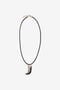 RC Black Horn Necklace RC Black Horn Necklace BLACK/PALLADIUM XWG013-AM076