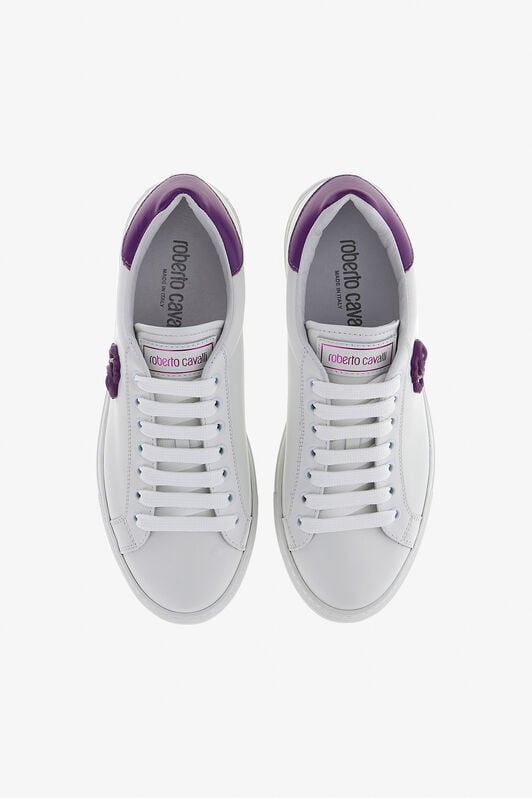 RC Sneakers with Monogram Mirror Snake RC Sneakers with Monogram Mirror Snake White/Purple RKS038-PZA90