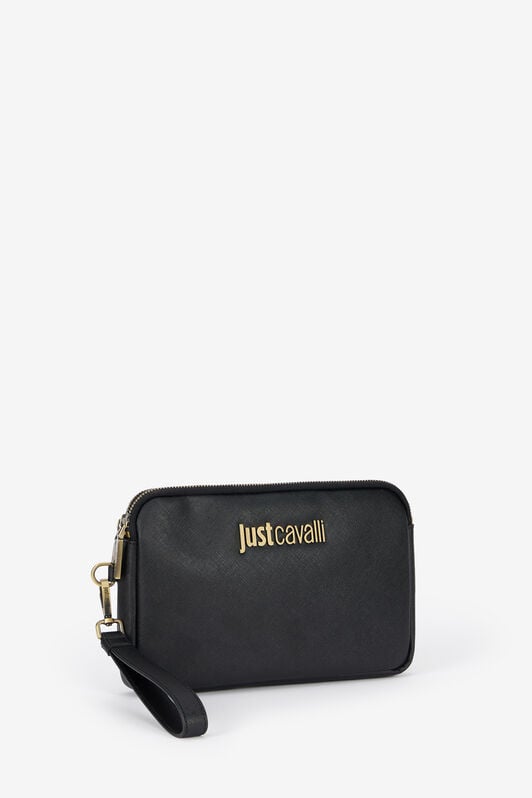 JC Just Cavalli Black Shoulder Bag With Logo JC Just Cavalli Black Shoulder Bag With Logo BLACK VFB029-VF561