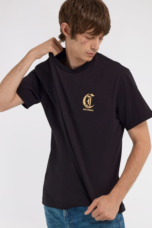 JC Just Cavalli T-shirt JC Just Cavalli T-shirt Negro TFT043-TF060
