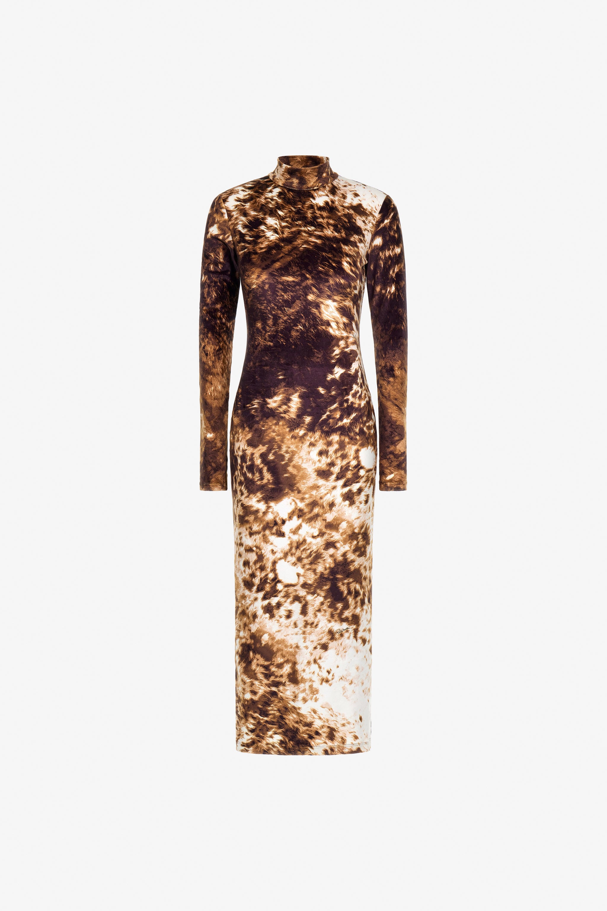 RC Appaloosa Print Dress RC Appaloosa Print Dress Brown TKT130-6CN08