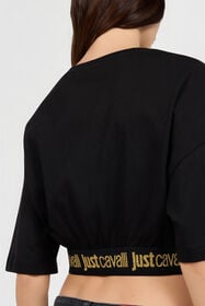 JC T-Shirt Noir BLACK/GOLD Q61439-Q0342