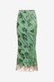 RC Falda Larga De Mezcla De Seda RC Falda Larga De Mezcla De Seda VERDE/ORO VKT303-FC007