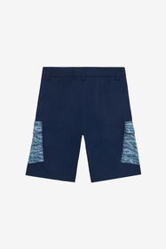 JU Shorts With Contrasting Pockets Dark blue UJT25D-CH004