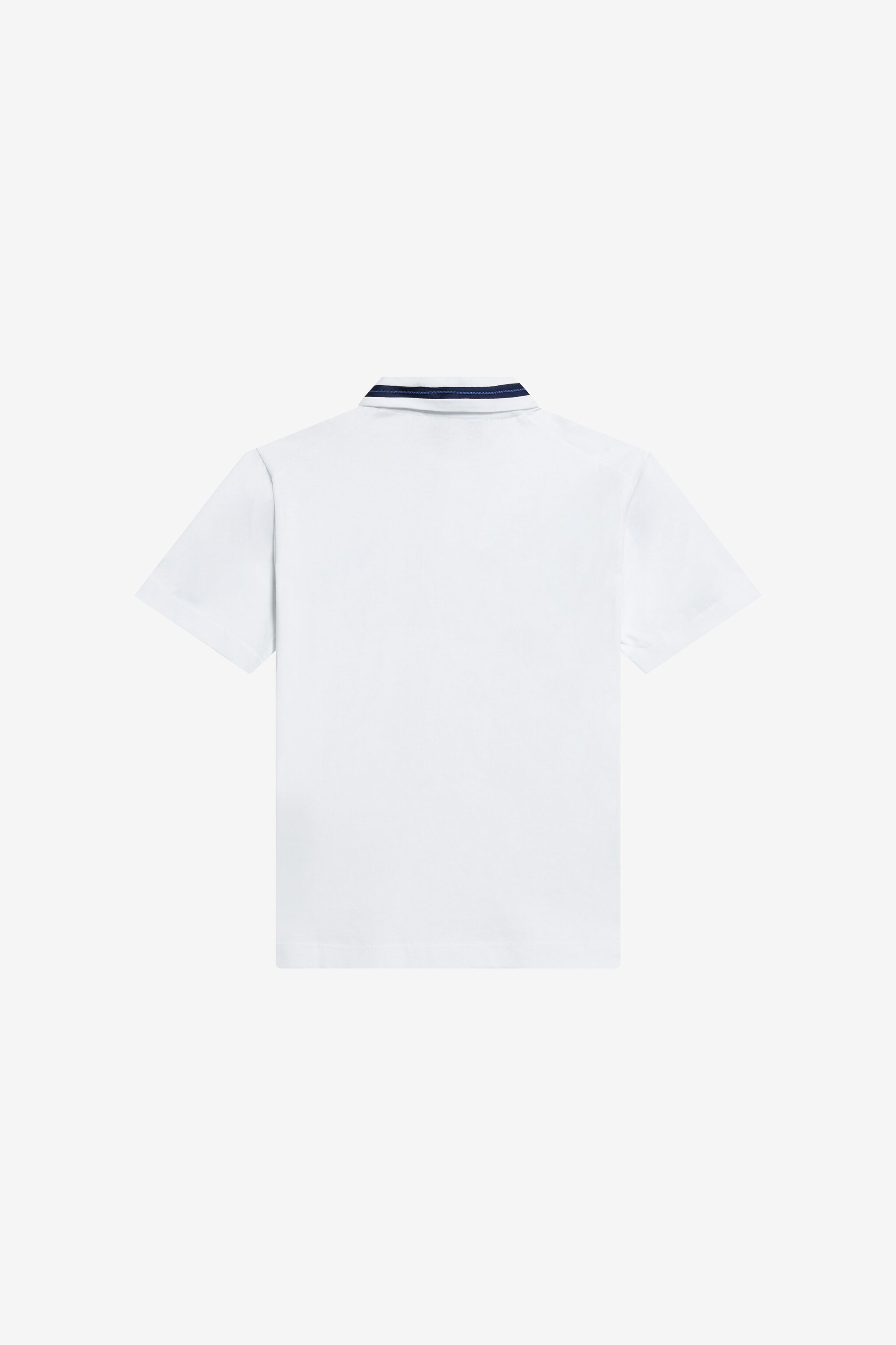 JU Cotton Polo Shirt JU Cotton Polo Shirt OPTICAL WHITE TJT61I-JD001