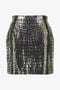 RC Leather skirt Croco print RC Leather skirt Croco print Plata TKP302-PN003