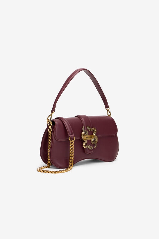JC Sac porté épaule avec détail serpent JC Sac porté épaule avec détail serpent CORDOVAN XFB005-XF441