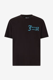 JC T-Shirt With Two-Tone Logo Black UFT057-UF077