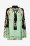 RC Mini Robe Imprimé Kimono RC Mini Robe Imprimé Kimono GREEN/BLACK XQT131-7HT25