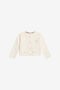 JU Ivory Cotton Cardigan JU Ivory Cotton Cardigan MILKY WHITE WJM600-MG001