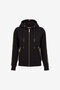 JC Felpa con cappuccio logo tiger JC Felpa con cappuccio logo tiger Nero RKT899-RK405