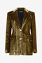 RC Blazer en velours doré RC Blazer en velours doré LIGHT GOLD WKT405-FT062