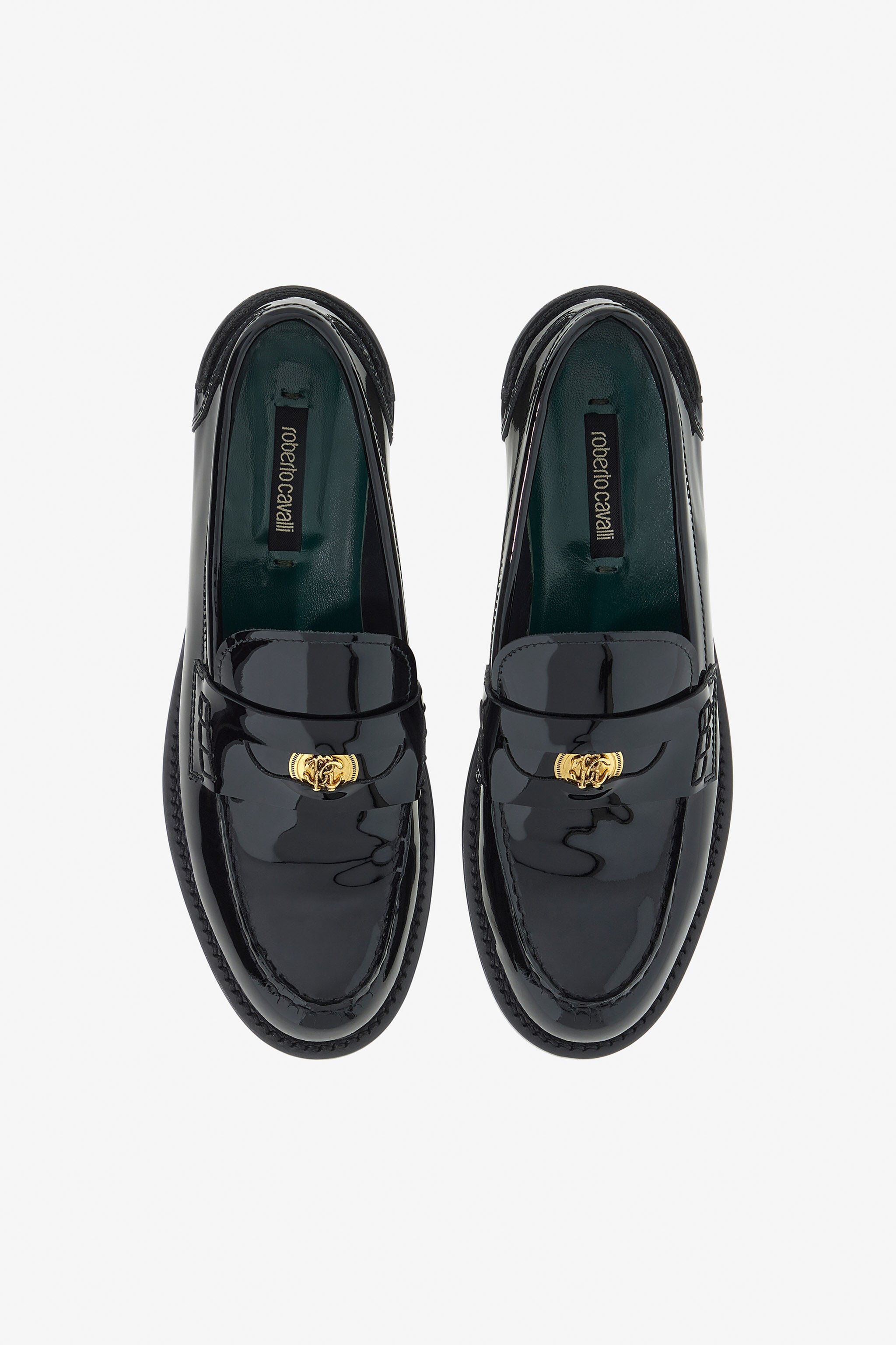 RC Loafers with Gold Accents RC Loafers with Gold Accents Black TKS028-PZV00