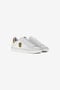 RC Logo-plaque leather sneakers RC Logo-plaque leather sneakers White/Gold RKS038-PZB23