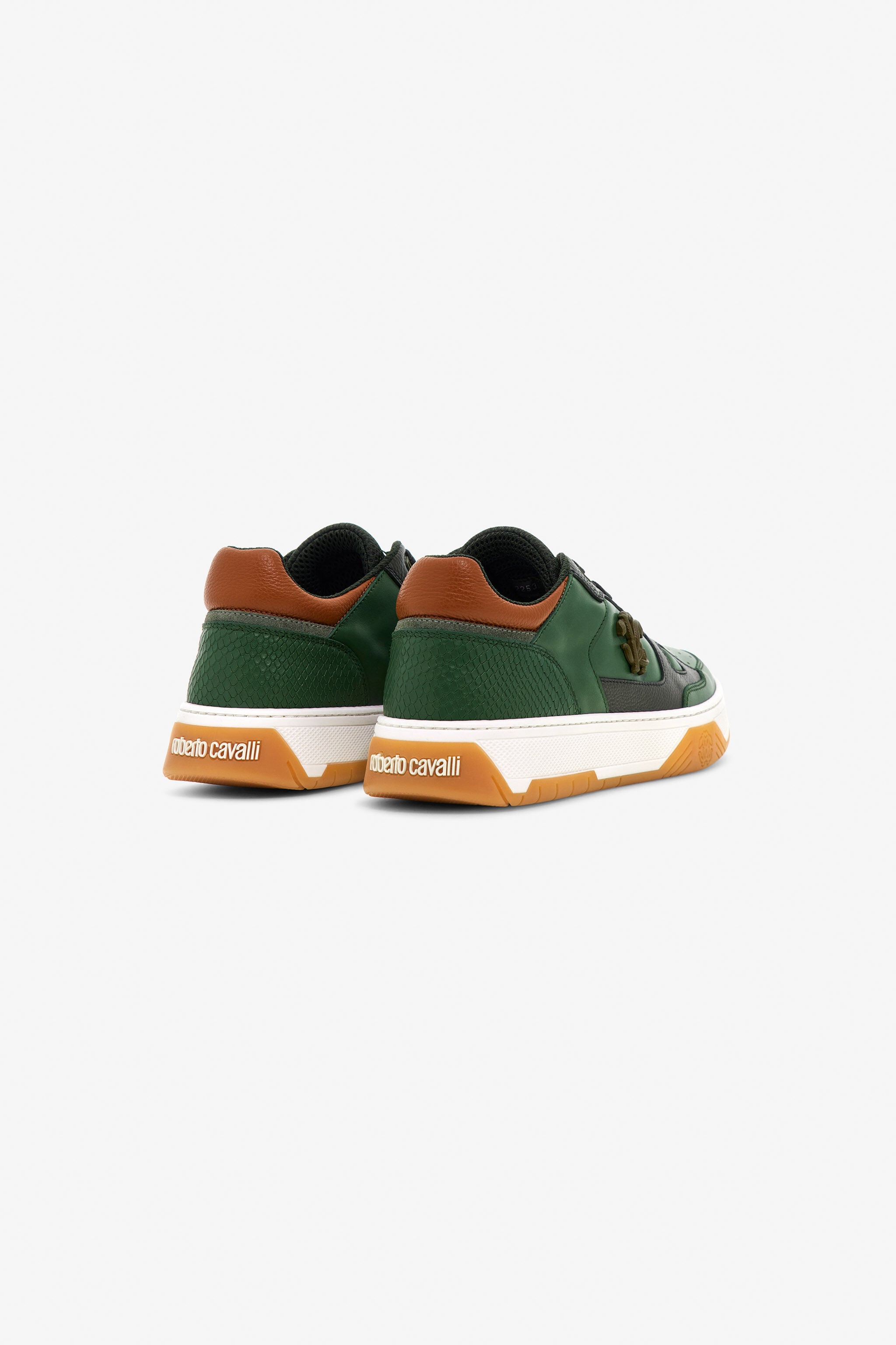 RC RC logo Sneakers RC RC logo Sneakers Dark green SRS045-PZA01