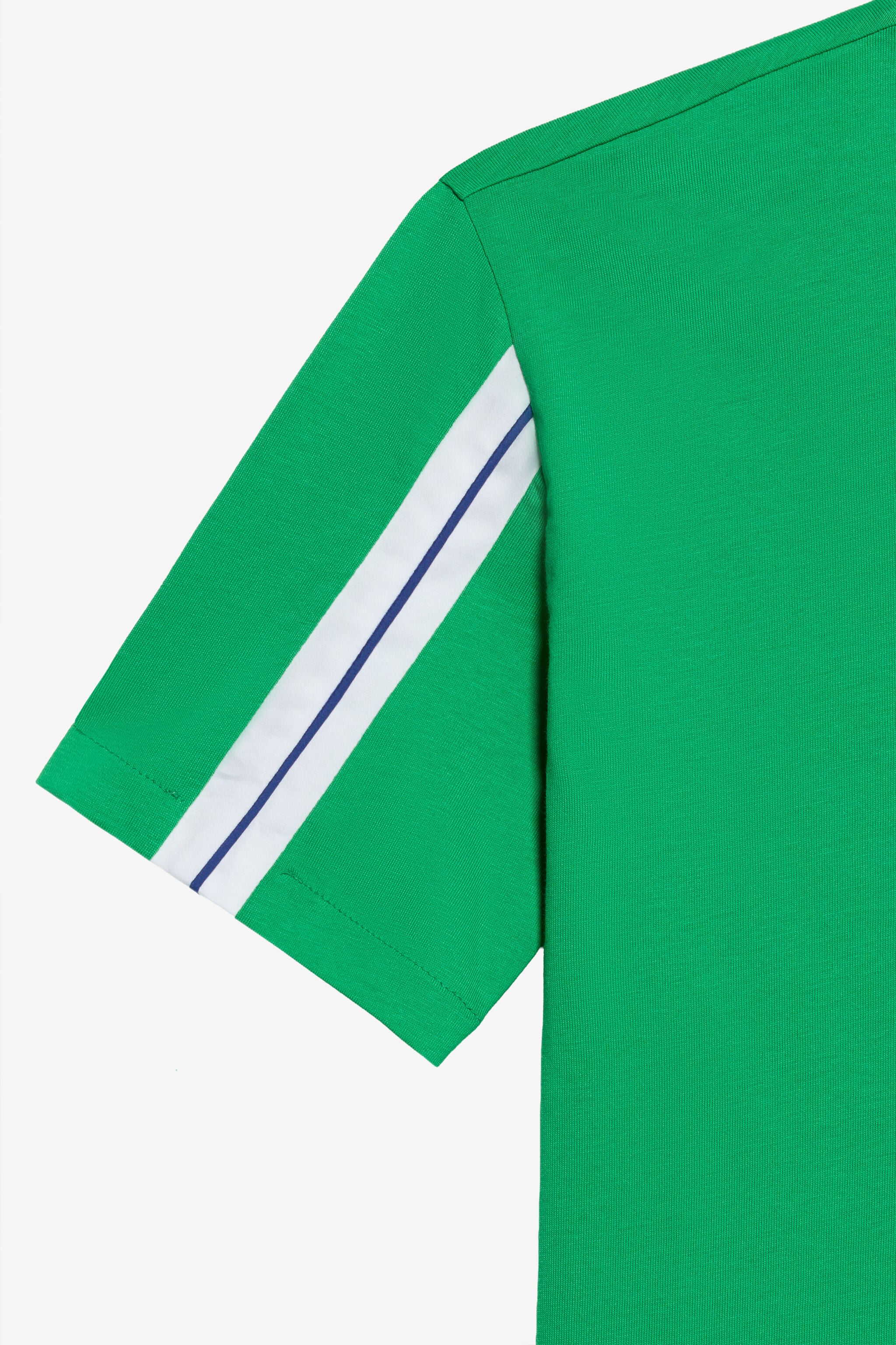 JU T-shirt Blanc en Coton GREEN TJT61J-JD001