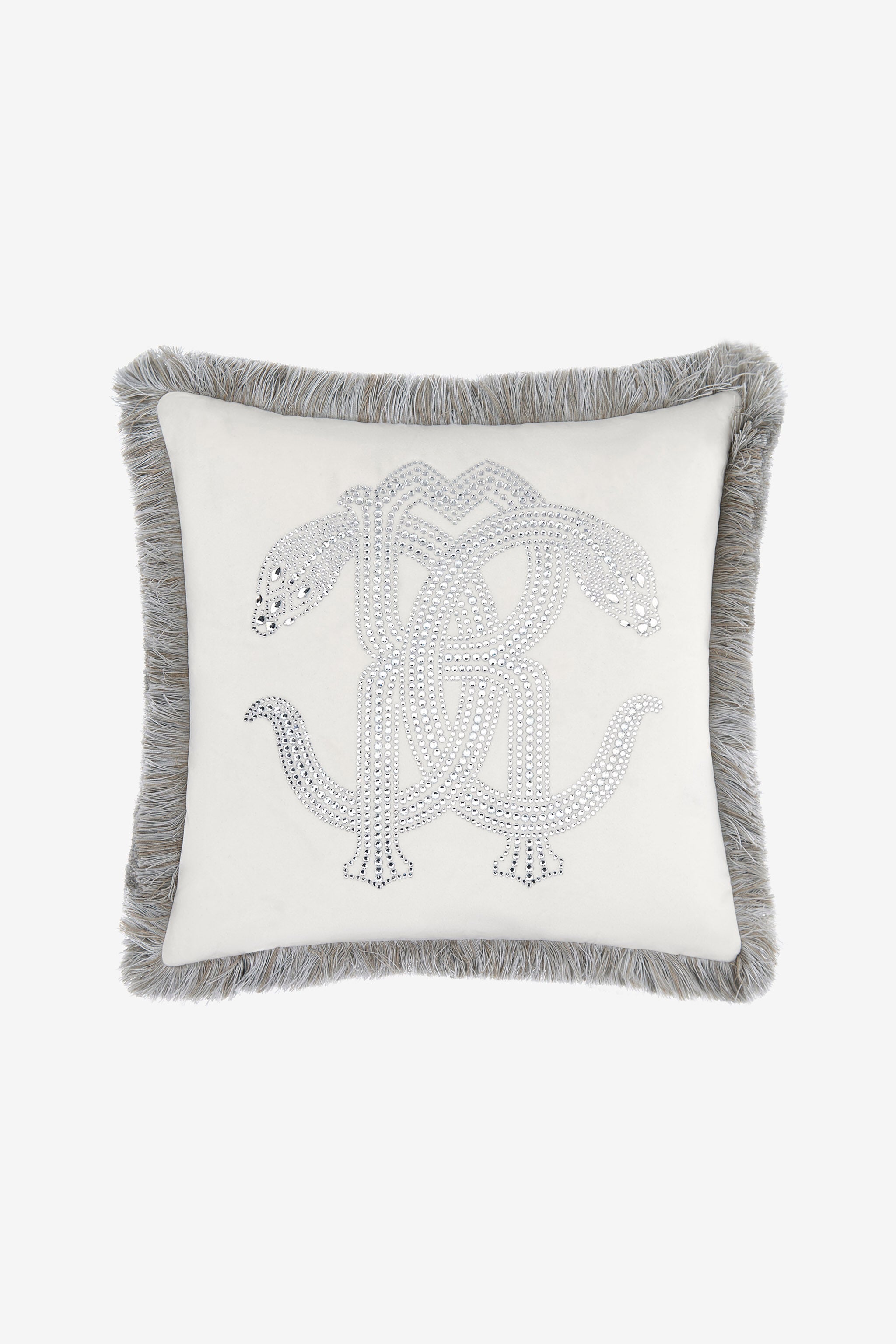 HO Cushion Crystal Snakes 40x40 HO Cushion Crystal Snakes 40x40 Blanco RALM38-IM038
