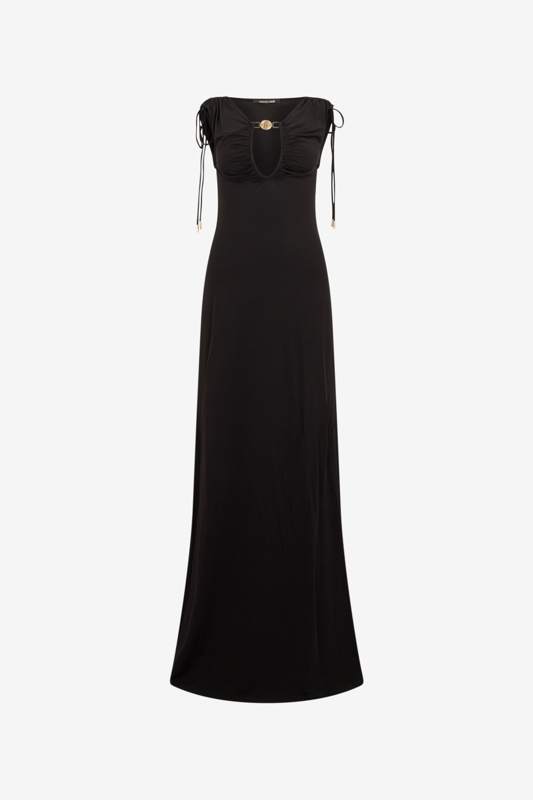 RC Robe Maxi Noire avec Détail Mirror Snake RC Robe Maxi Noire avec Détail Mirror Snake BLACK SOT10B-VI007
