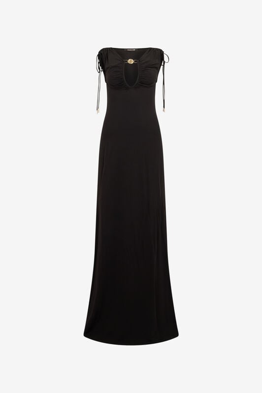 RC Robe Maxi Noire avec Détail Mirror Snake RC Robe Maxi Noire avec Détail Mirror Snake BLACK SOT10B-VI007