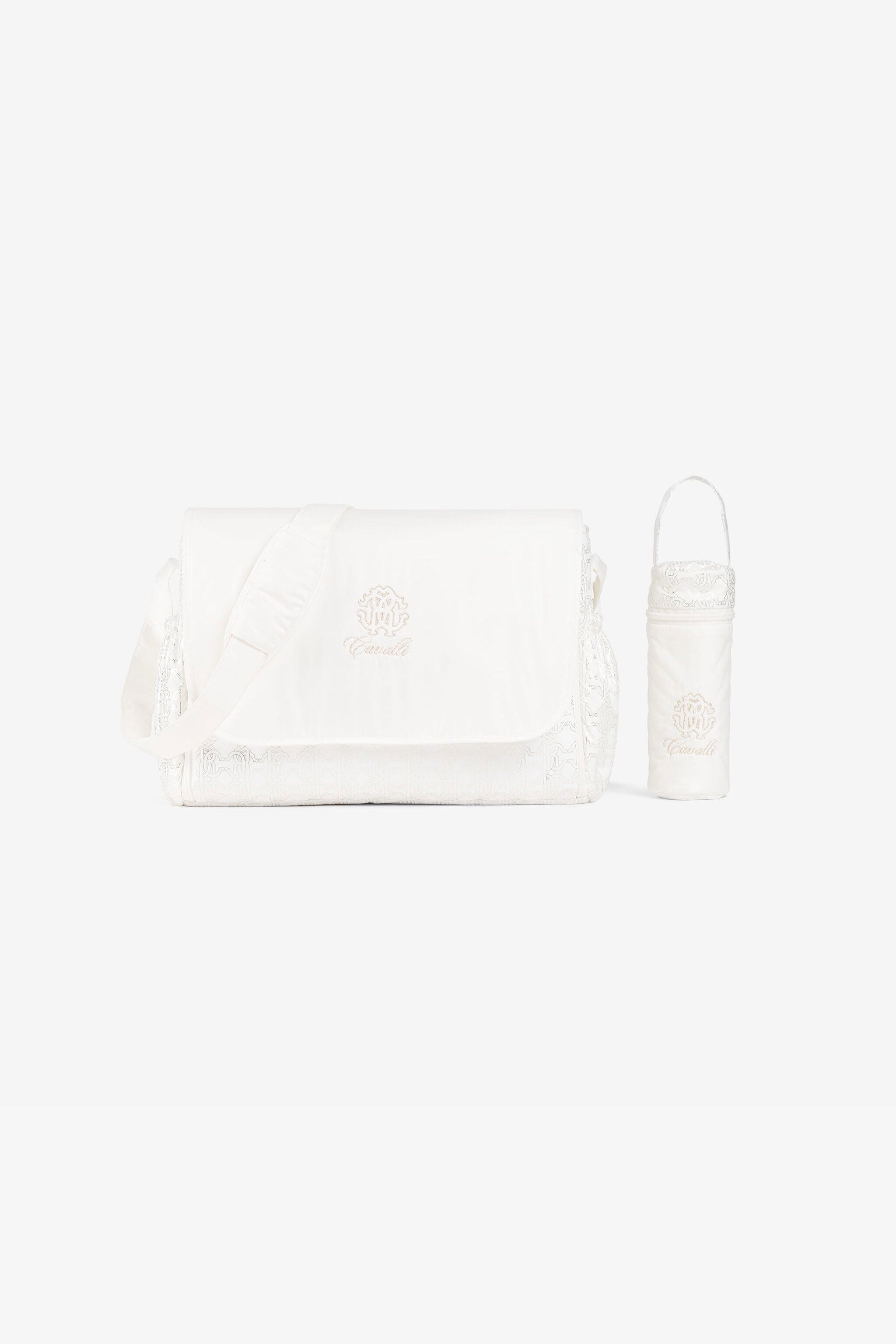 JU Ensemble sac à langer à imprimé RC Monogram JU Ensemble sac à langer à imprimé RC Monogram Blanc QJT867-SB085
