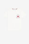 JU Qatar-print detail T-shirt JU Qatar-print detail T-shirt White PJT60P-JV025