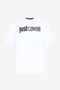 JC Just Cavalli Logo T-Shirt JC Just Cavalli Logo T-Shirt WHITE RRT933-RR195