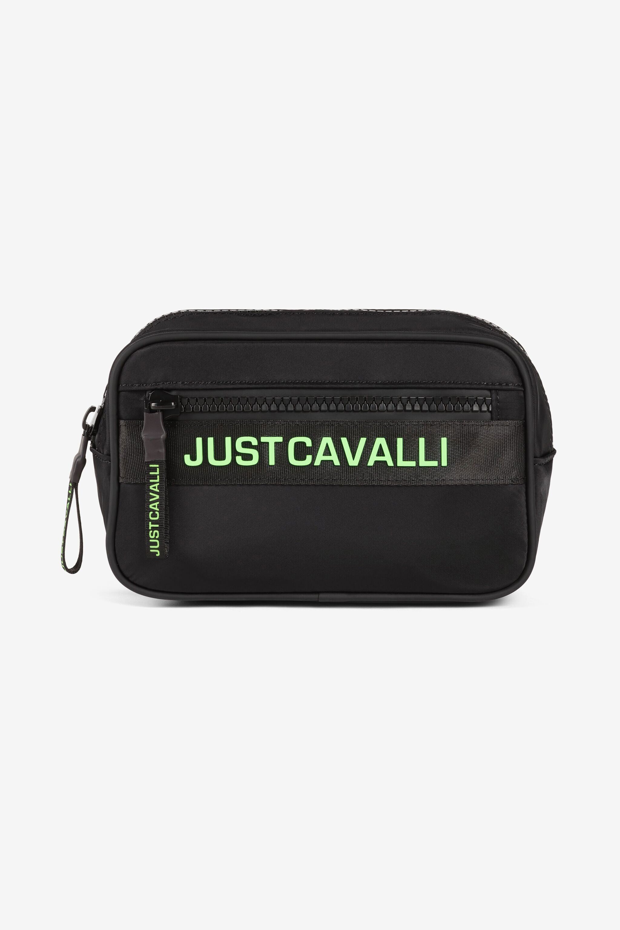 JC Just Cavalli Logo-Print Belt Bag JC Just Cavalli Logo-Print Belt Bag BLACK Q62342-Q1245